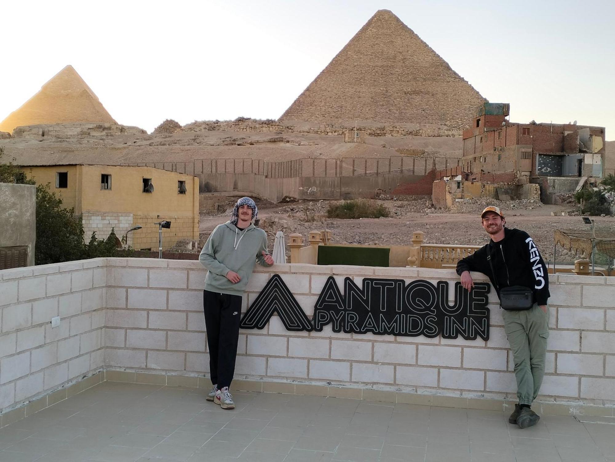 Antique Pyramids Inn Giza Exterior photo