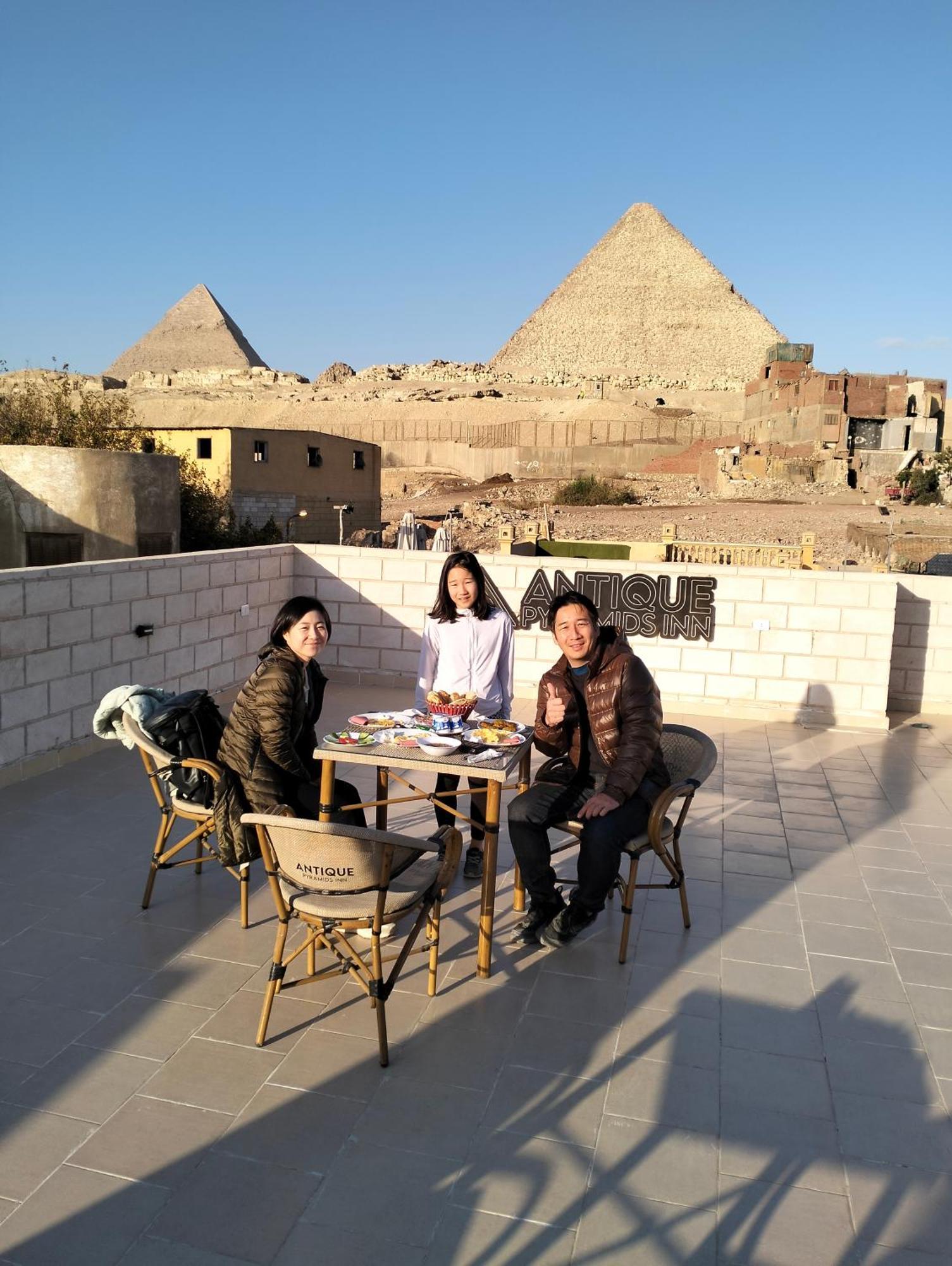Antique Pyramids Inn Giza Exterior photo